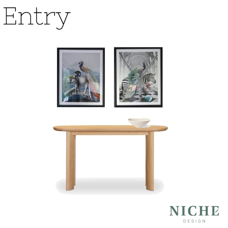 Cobb - Entry 2 Interior Design Mood Board by alice@nichedesign.com.au