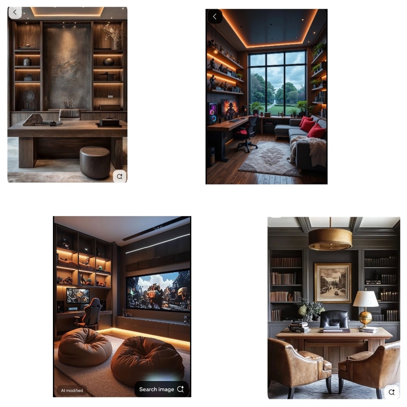 Batman Office Mood Board Mood Board by MizzLadyy on Style Sourcebook