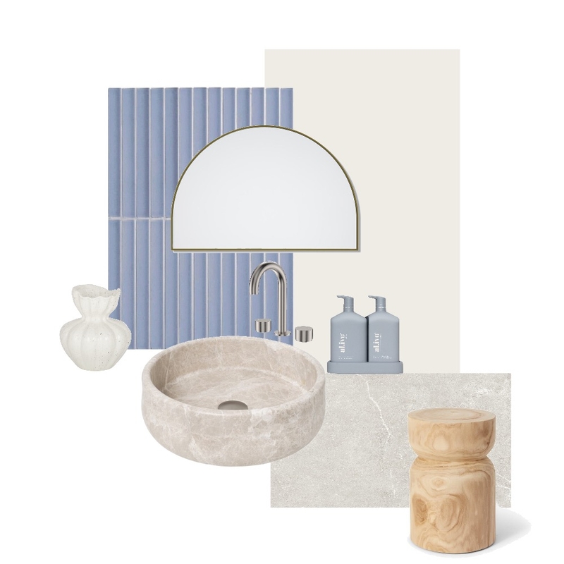 powder blue bathroom Mood Board by CiaanClarke on Style Sourcebook