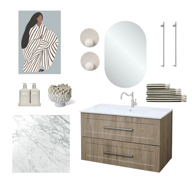 Ensuite Puhara 2 Mood Board by Little Corners on Style Sourcebook