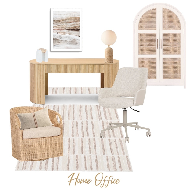 Calm Home Office Mood Board by Helen Laverty Interiors on Style Sourcebook