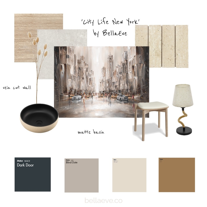 City Life New York by BellaEve Mood Board by Jela Bandojo on Style Sourcebook
