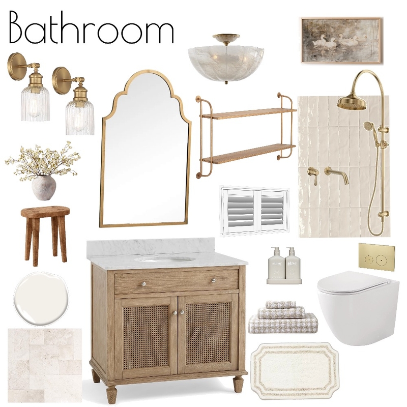 Bathroom assignment 9 Mood Board by JessicaRoseMuller on Style Sourcebook