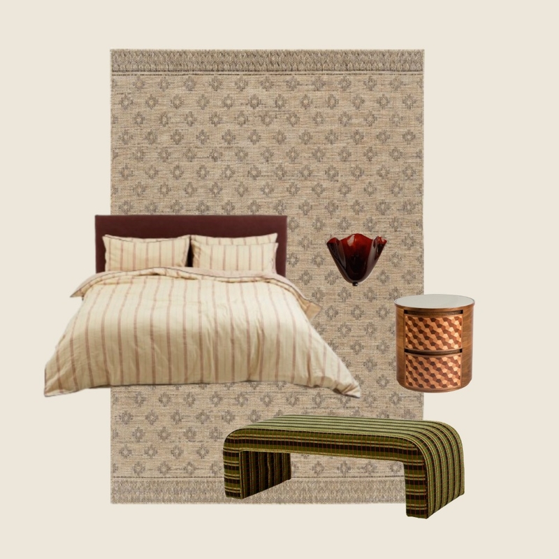 Coastal Eclectic Bedroom by Janelle Mood Board by Miss Amara on Style Sourcebook