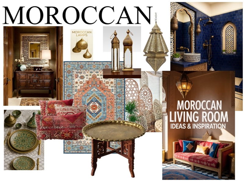 MOROCCAN Mood Board by Haron Kariithi on Style Sourcebook