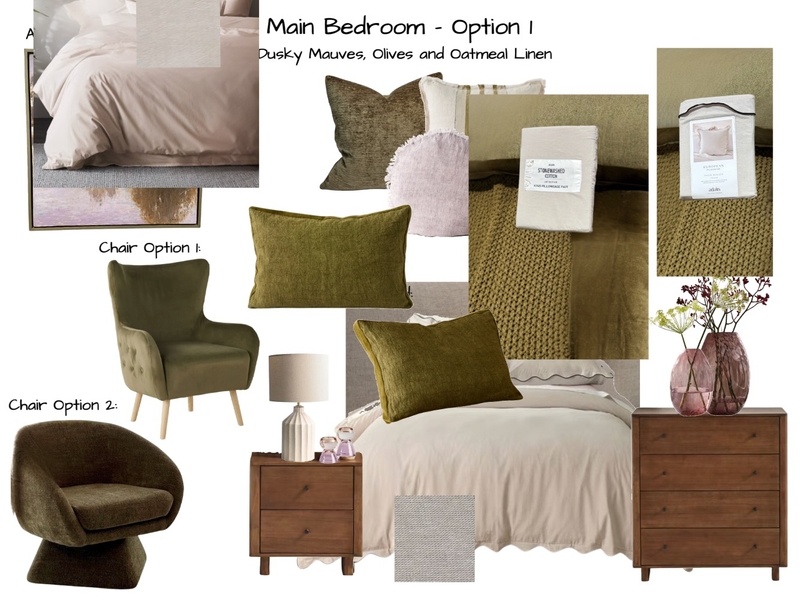 Sanchez Main Bedroom Option 1 Mood Board by Six Castle Designs on Style Sourcebook