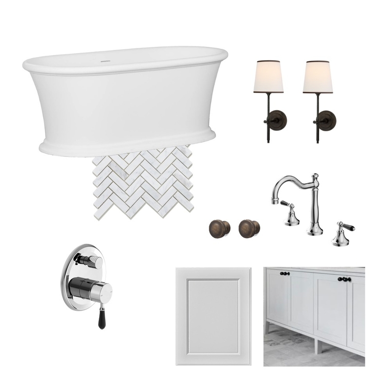 Wet area renovation Interior Design Mood Board by Mysa Interiors