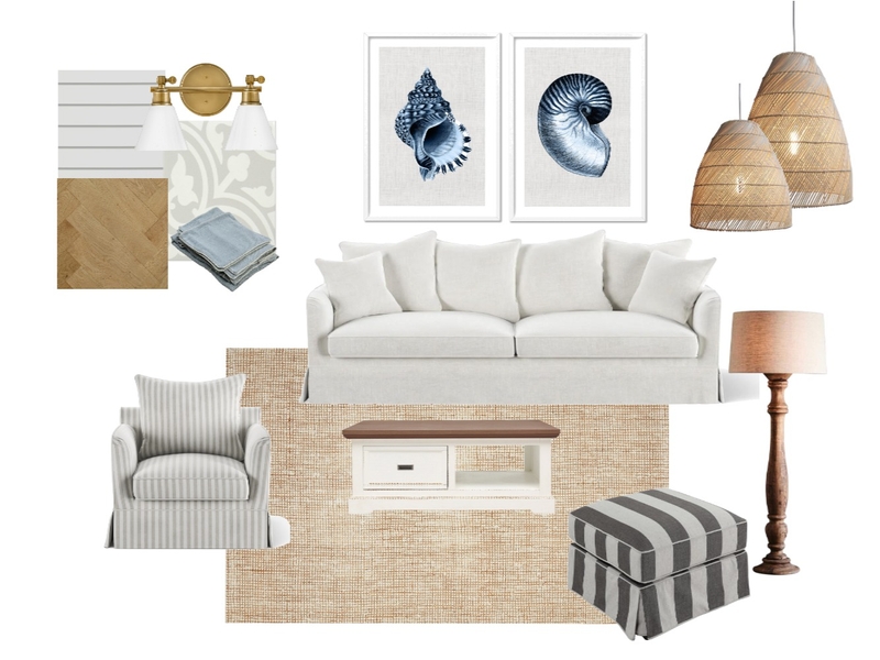 Hamptons Mood Board Mood Board by Styleness Pty Ltd on Style Sourcebook