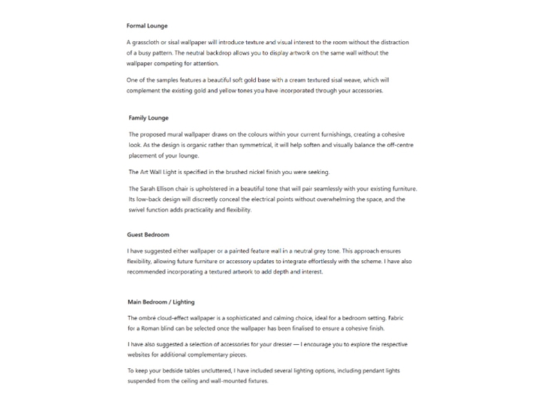 Project Overview Mood Board by Design Organisation on Style Sourcebook