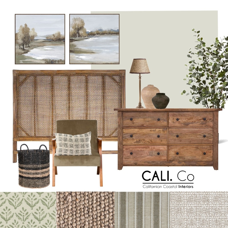 Eucalyptus Bedroom Mood Board by Cali. Co Interiors on Style Sourcebook