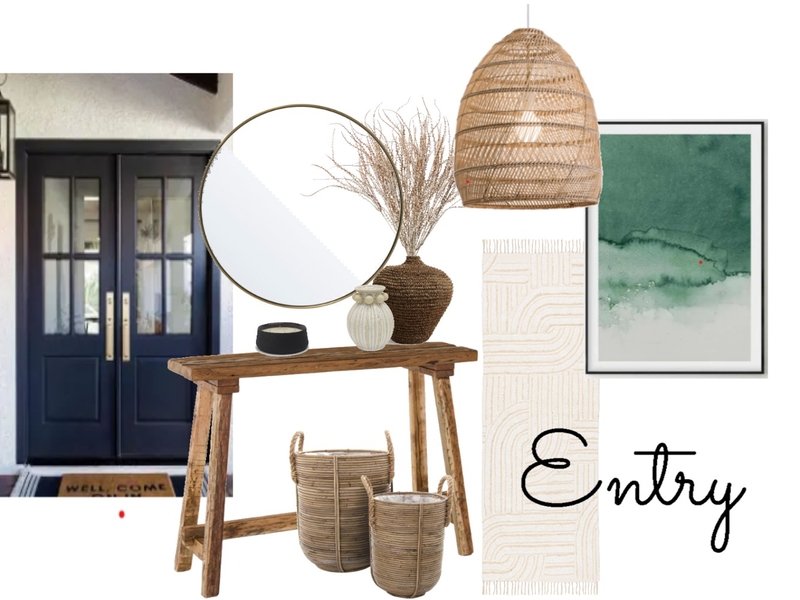 Deearnah Entry Mood Board by Loom+Tusk Interiors on Style Sourcebook