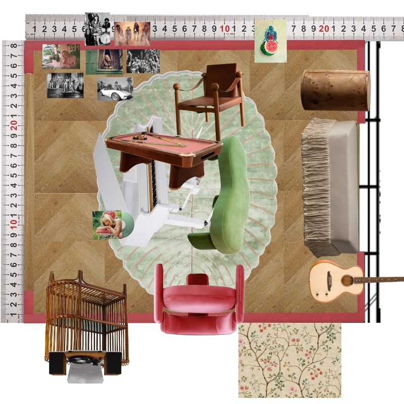 Studio Interior Design Mood Board by dl2407