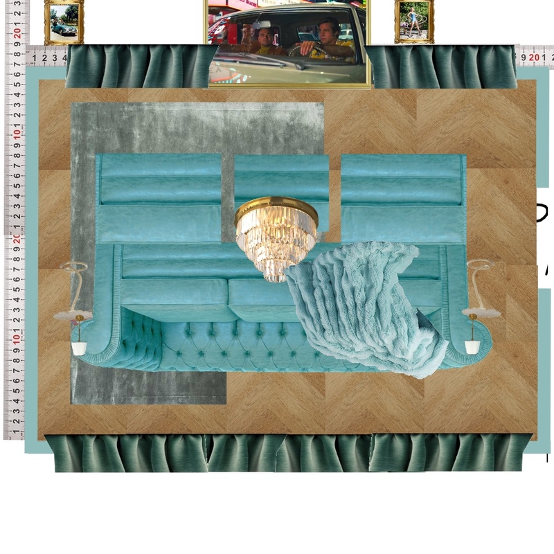 Cinema Teal Colour Drench Mood Board by dl2407 on Style Sourcebook