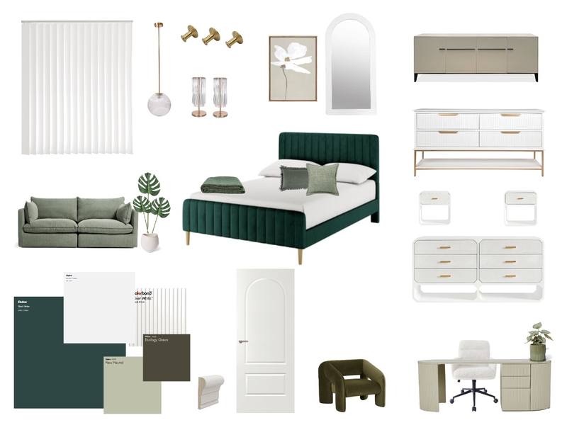 Diseño de interiorismo Nivel 1 IDILICA Mood Board by Catalina Quadrelli on Style Sourcebook