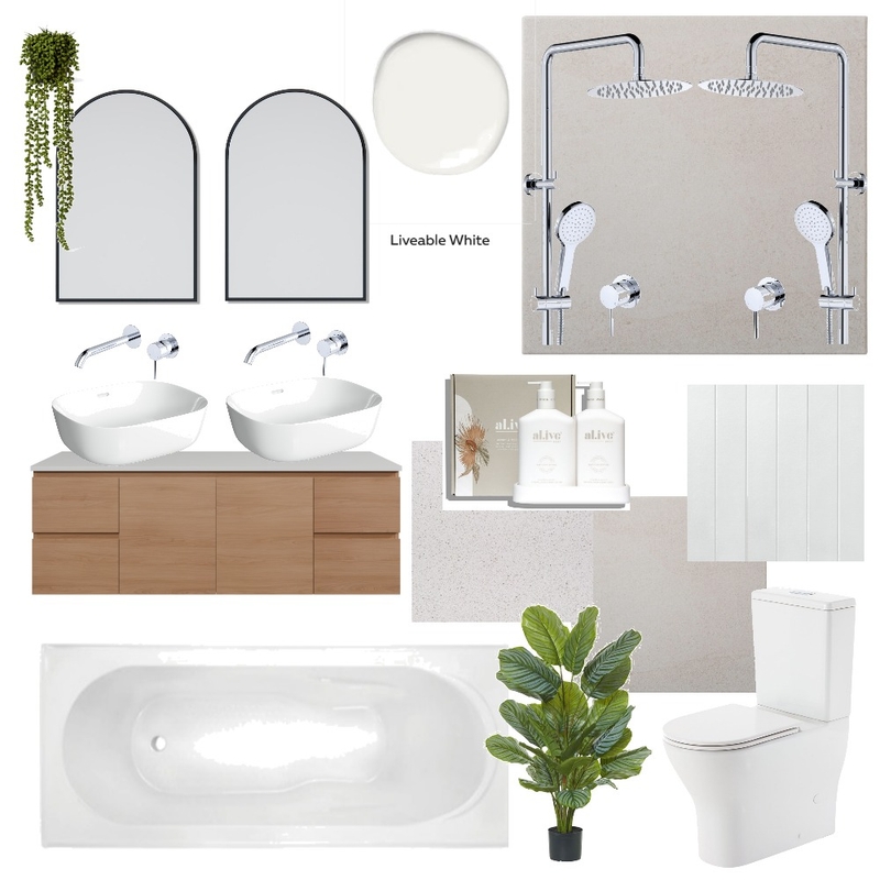 Boys Bathroom 01 Mood Board by Our Peninsula Build on Style Sourcebook