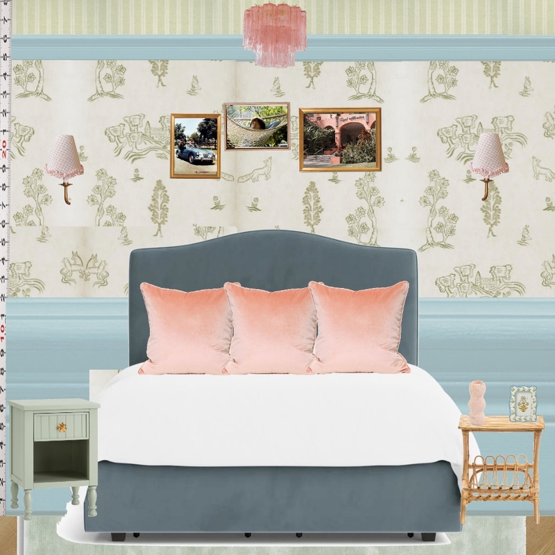 Guest Room Interior Design Mood Board by dl2407