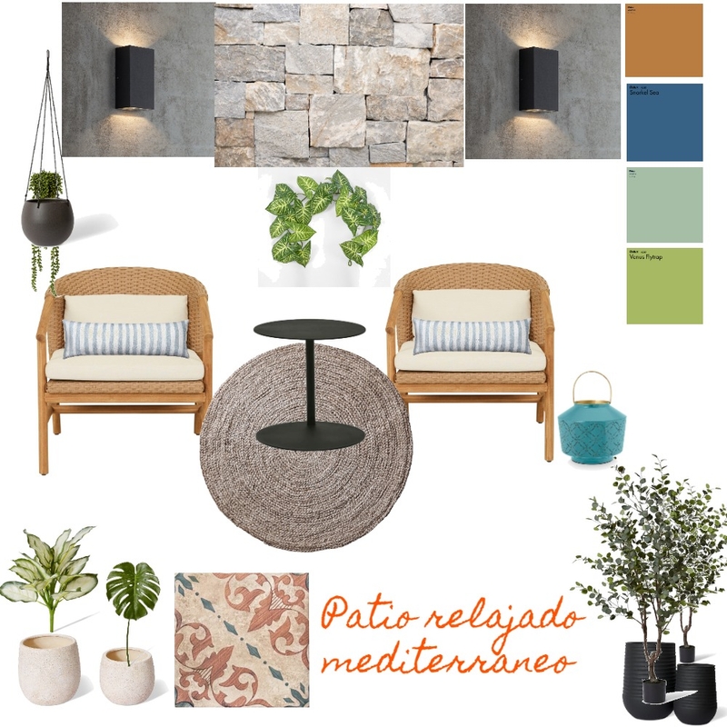 Patio relajado mediterraneo Mood Board by Eugebam11 on Style Sourcebook