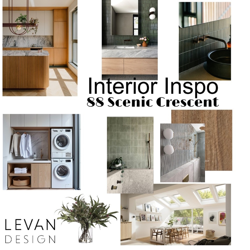 Scenic Cres Interior Design Mood Board by Levan Design