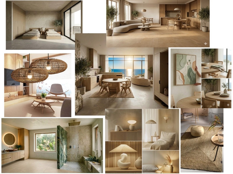 bnb Interior Design Mood Board by Decoel