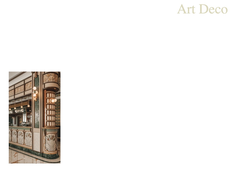 Art Deco Interior Design Mood Board by megana