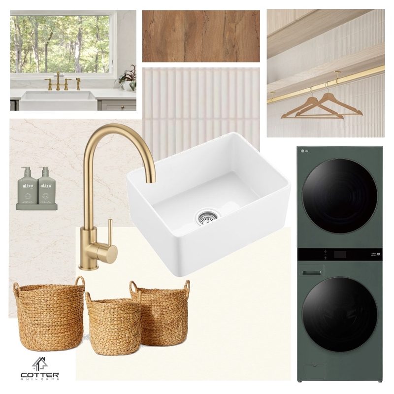 Everleigh - Laundry Mood Board by Cotter Builders on Style Sourcebook