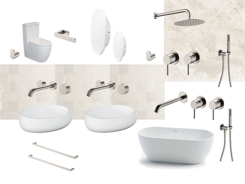 Bishop Bathroom Interior Design Mood Board by Tekell Family Homes