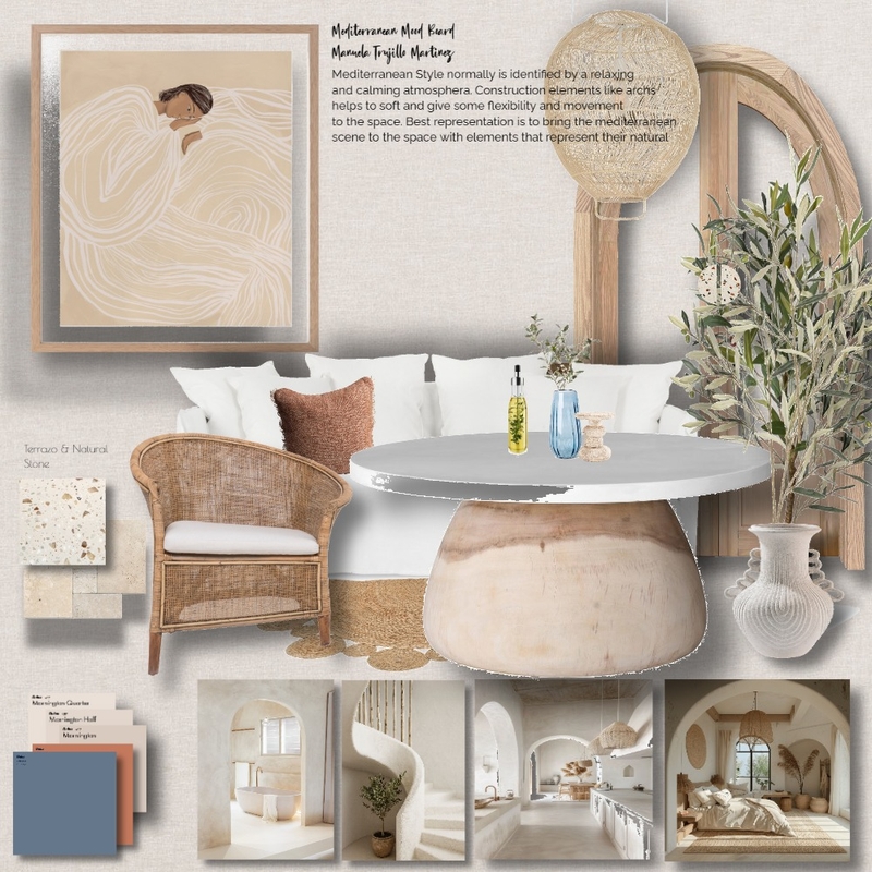 Mediterranean 1 Mood Board Mood Board by Tru&Mar on Style Sourcebook