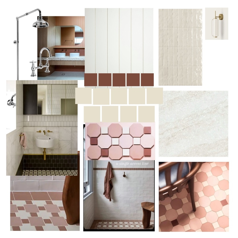 Bathroom - Concept 00 Interior Design Mood Board by Dennis Hill Architecture