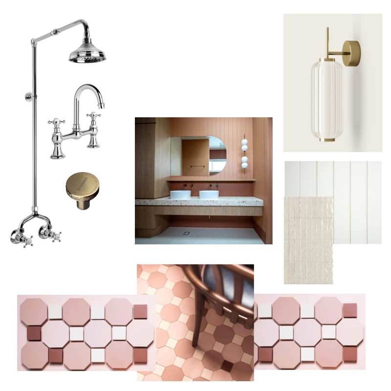 Bathroom - Concept 2 Interior Design Mood Board by Dennis Hill Architecture