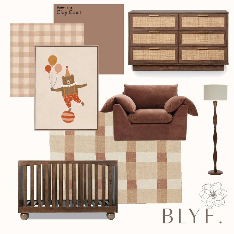 Bear nursery Interior Design Mood Board by BLYF Interiors Bear nursery Interior Design Mood Board by BLYF Interiors