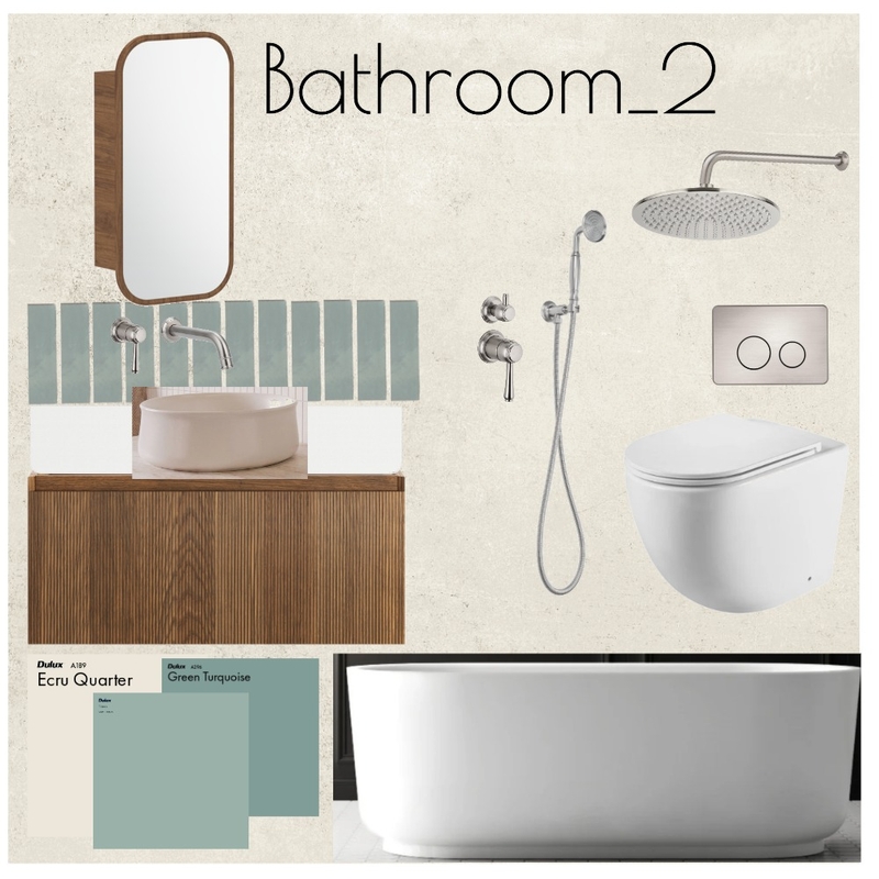 Vl Project - Bathroom_2 Interior Design Mood Board by Marsta Projects & Designs