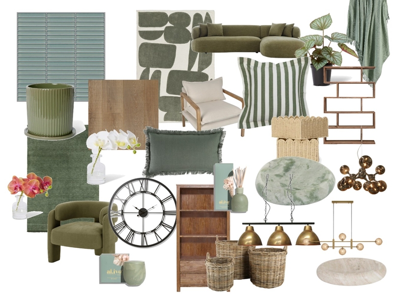 sage Mood Board by shurmn on Style Sourcebook