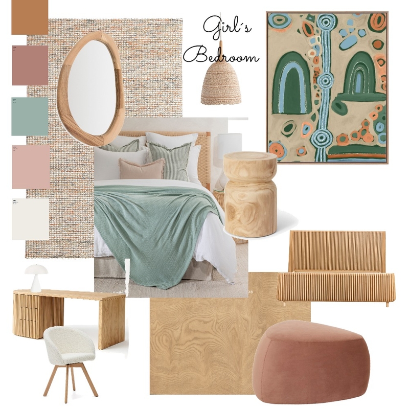 T.P. N° 1 Dormitorio Preadolescente (10 años) Mood Board by FABRE on Style Sourcebook