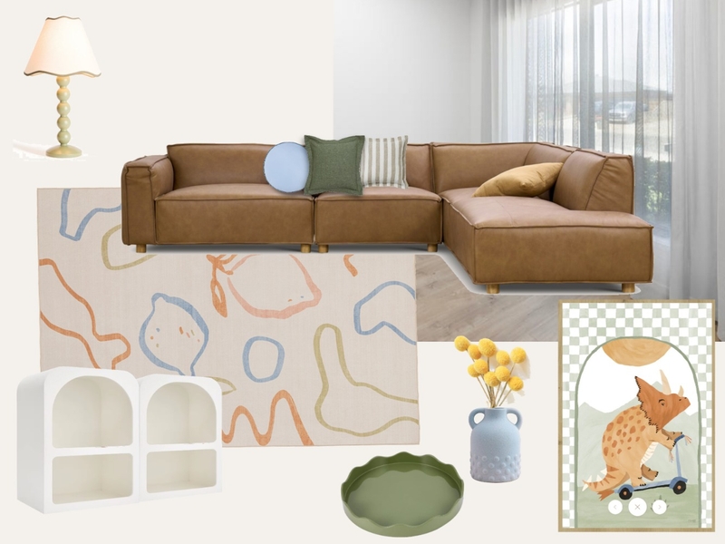 Play Room Interior Design Mood Board by mcheep