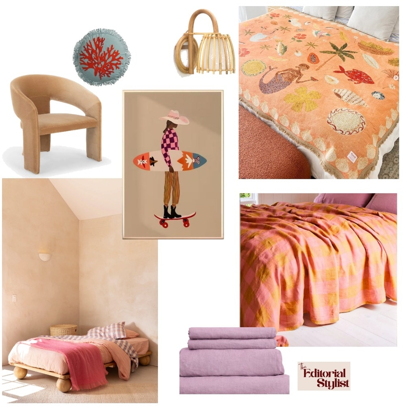 Raff's Bedroom Interior Design Mood Board by The Editorial Stylist