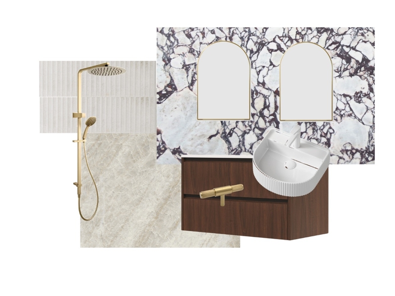 2016TIE - Master Ensuite Interior Design Mood Board by Long Island Homes Pty Ltd