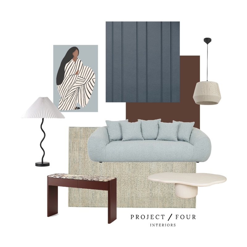Moodboard Comp // Emma Blomfield x Unitex Mood Board by Project Four Interiors on Style Sourcebook