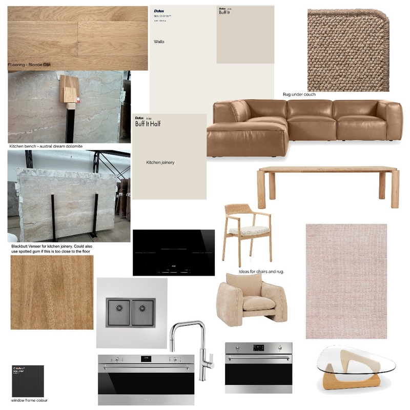 Kitchen/Living Mood Board Mood Board by sarahcampbellrich@gmail.com on Style Sourcebook