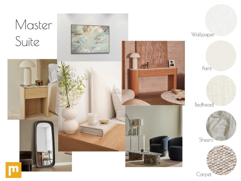 Master Suite - Norrie Mood Board by Morrissey Blinds & Interiors - Home Styling on Style Sourcebook