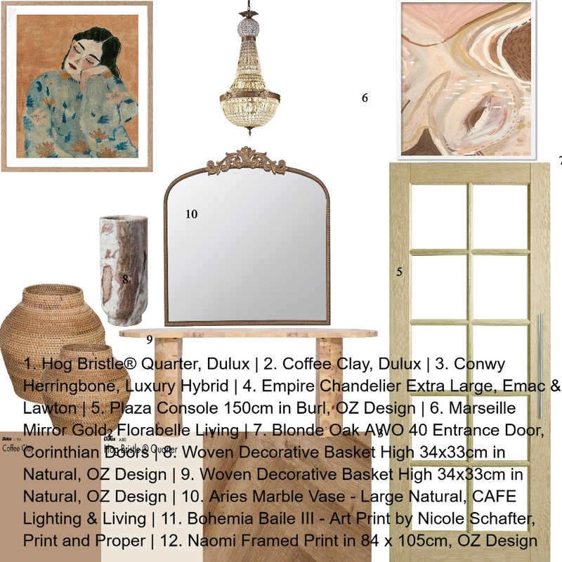 Royston Park Entrance Mood Board by CCCreative Designs on Style Sourcebook