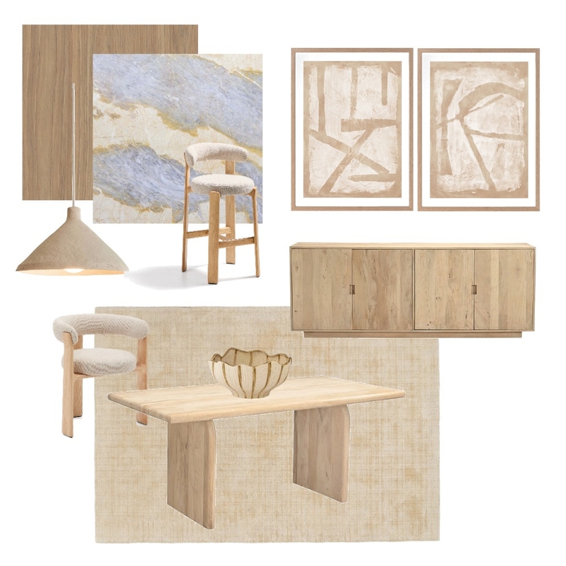 Elevated Kitchen/Dining - Light Interior Design Mood Board by BLYF Interiors Elevated Kitchen/Dining - Light Interior Design Mood Board by BLYF Interiors