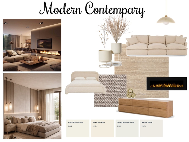 Modern Contempary Mood Board by Interiordesignbysc on Style Sourcebook