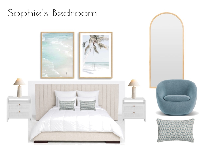 Sophie's Bedroom Mood Board by Sable + Soleil on Style Sourcebook