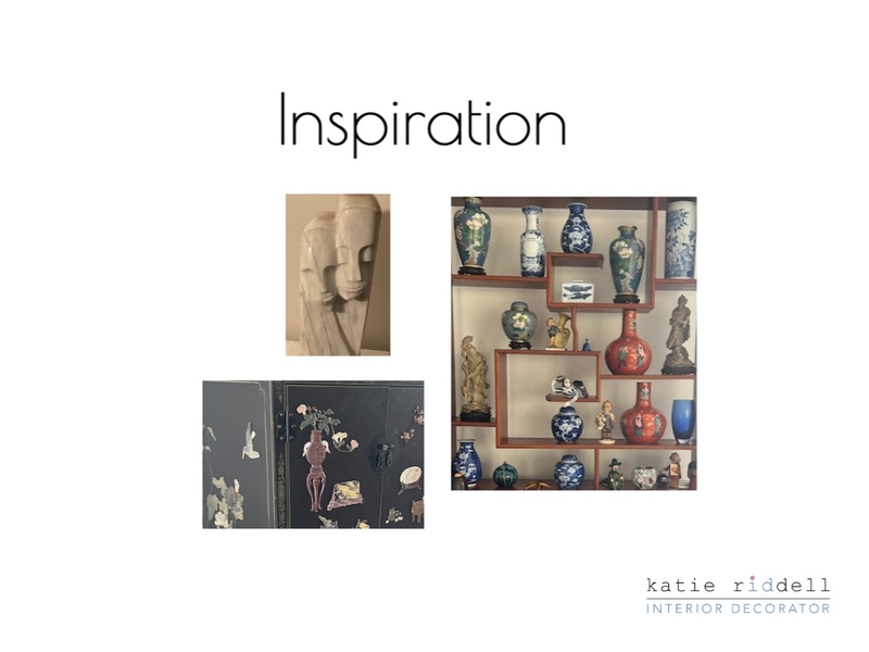 Palm Inspo Mood Board by Katie Riddell Interior Decorator on Style Sourcebook
