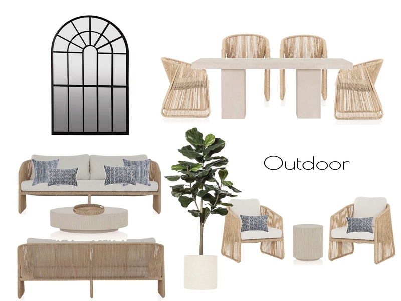 Marseilles Outdoor Interior Design Mood Board by Sable + Soleil