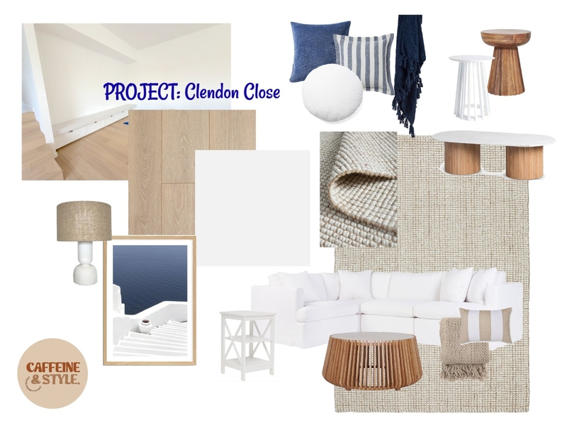 Project: Clendon Close 2 Interior Design Mood Board by Caffeine and Style Interiors - Shakira Project: Clendon Close 2 Interior Design Mood Board by Caffeine and Style Interiors - Shakira