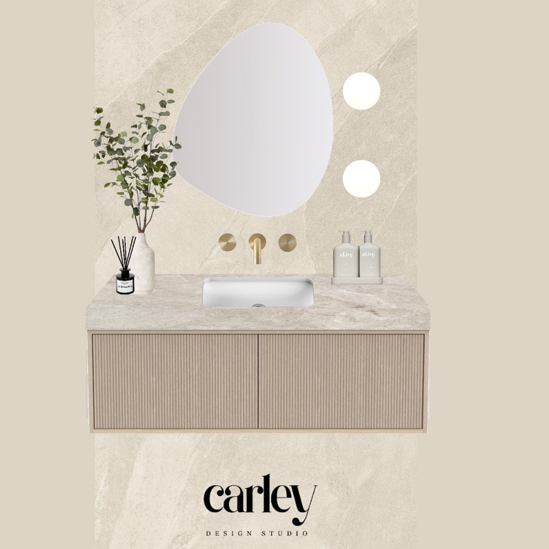 Powder Room Mood Board - Brazilian X Light Oak Mood Board by Carley Design Studio on Style Sourcebook