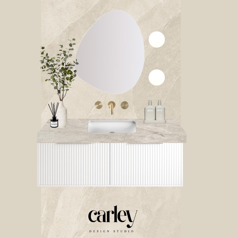 Powder Room Mood Board - Brazilian X White Mood Board by Carley Design Studio on Style Sourcebook