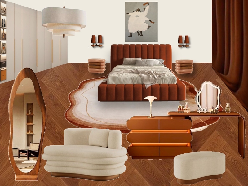 bedroom Interior Design Mood Board by Maria 23