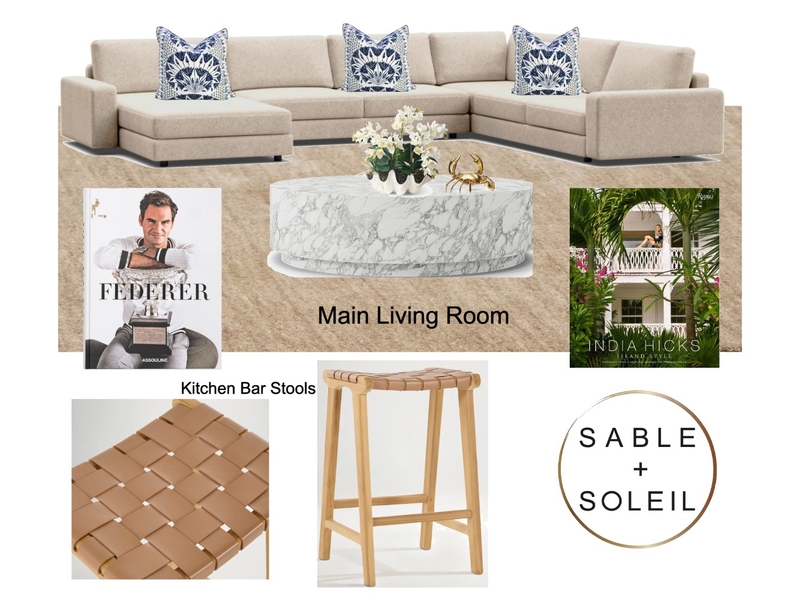 Main Living Room Mood Board by Sable + Soleil on Style Sourcebook